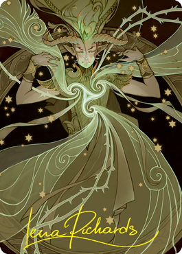 Image of Primal Command Art Card (Gold-Stamped Signature) [Strixhaven: School of Mages Art Series]