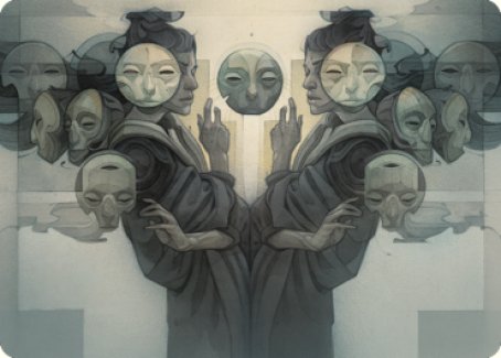 Image of Vesuvan Duplimancy Art Card [Dominaria United Art Series]