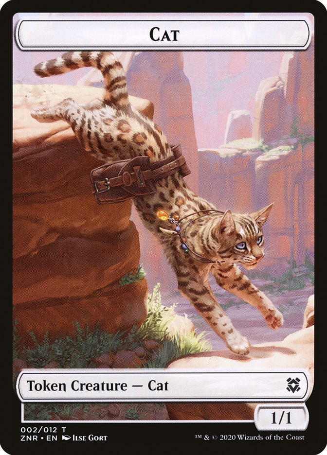 Image of Cat Token [Zendikar Rising Tokens]