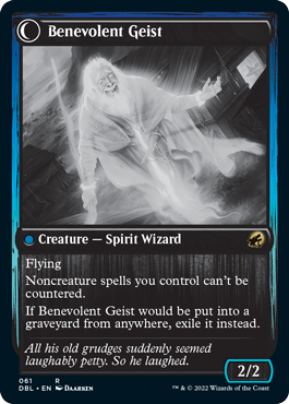 Image of Malevolent Hermit // Benevolent Geist [Innistrad: Double Feature]