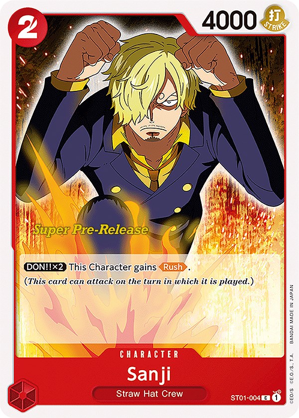 Image of Sanji [Super Pre-Release Starter Deck: Straw Hat Crew]