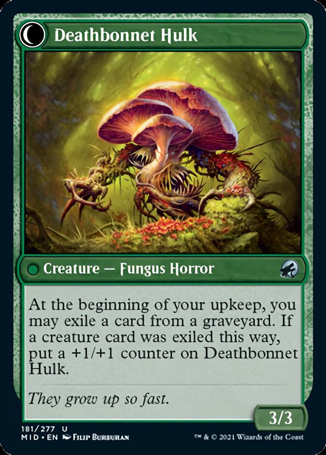 Image of Deathbonnet Sprout // Deathbonnet Hulk [Innistrad: Midnight Hunt]