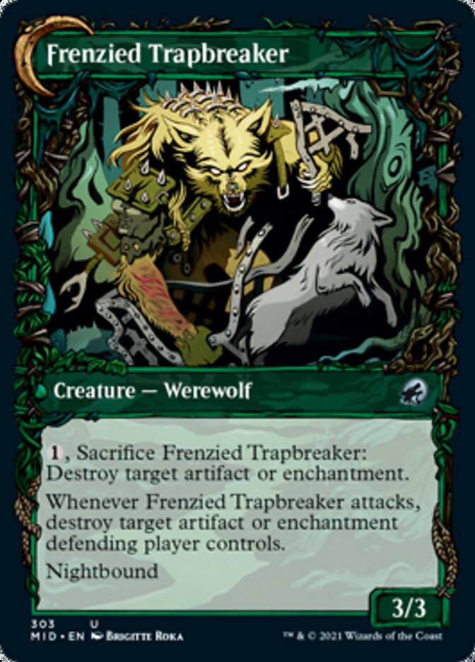 Image of Outland Liberator // Frenzied Trapbreaker (Showcase Equinox) [Innistrad: Midnight Hunt]