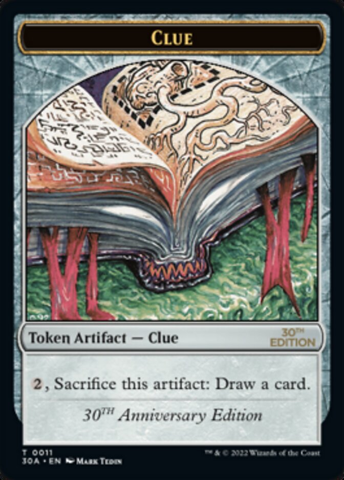 Image of Clue Token (011) [30th Anniversary Tokens]
