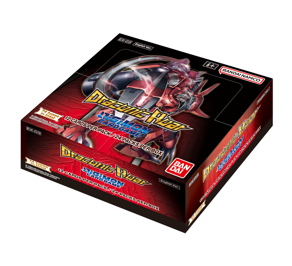 Draconic Roar BOOSTER BOX DIGIMON CARD GAME