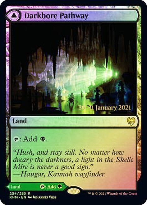Image of Darkbore Pathway // Slitherbore Pathway [Kaldheim Prerelease Promos]