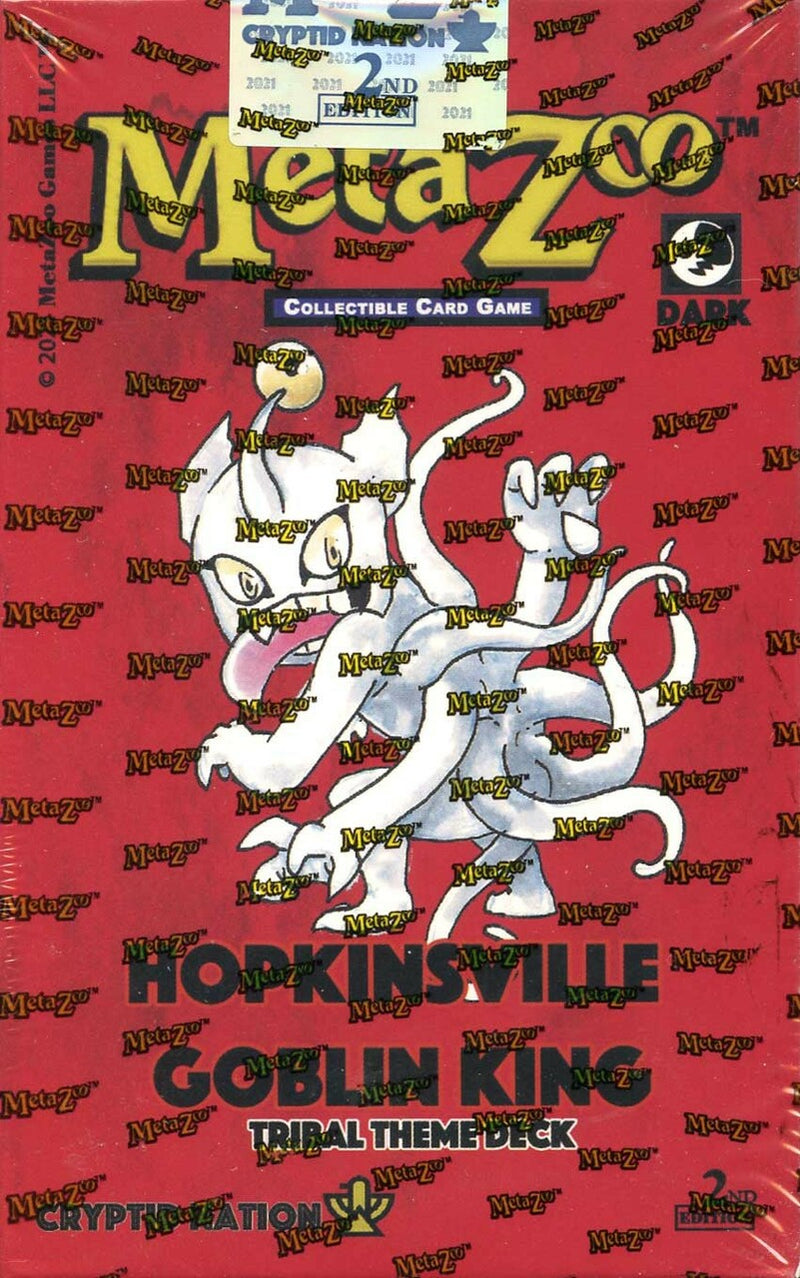 Image of Hopkinsville Goblin King Tribal Theme Deck 2nd Edition -MetaZoo