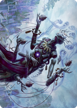 Image of Myojin of Grim Betrayal Art Card [Kamigawa: Neon Dynasty Art Series]
