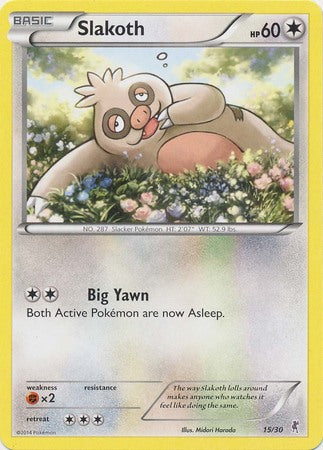 Image of Slakoth (15/30) [XY: Trainer Kit 1 - Bisharp]