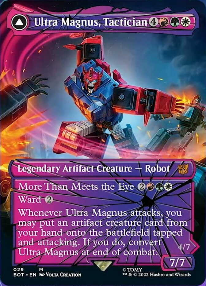 Image of Ultra Magnus, Tactician // Ultra Magnus, Armored Carrier (Shattered Glass) [Transformers]