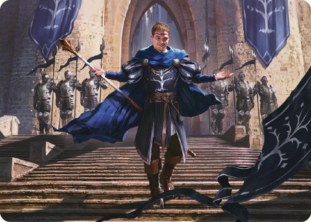 Image of Faramir, Steward of Gondor Art Card [The Lord of the Rings: Tales of Middle-earth Art Series]
