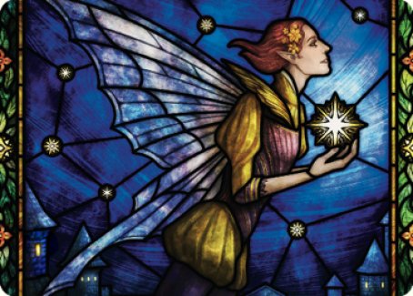 Image of Ivy, Gleeful Spellthief Art Card [Dominaria United Art Series]