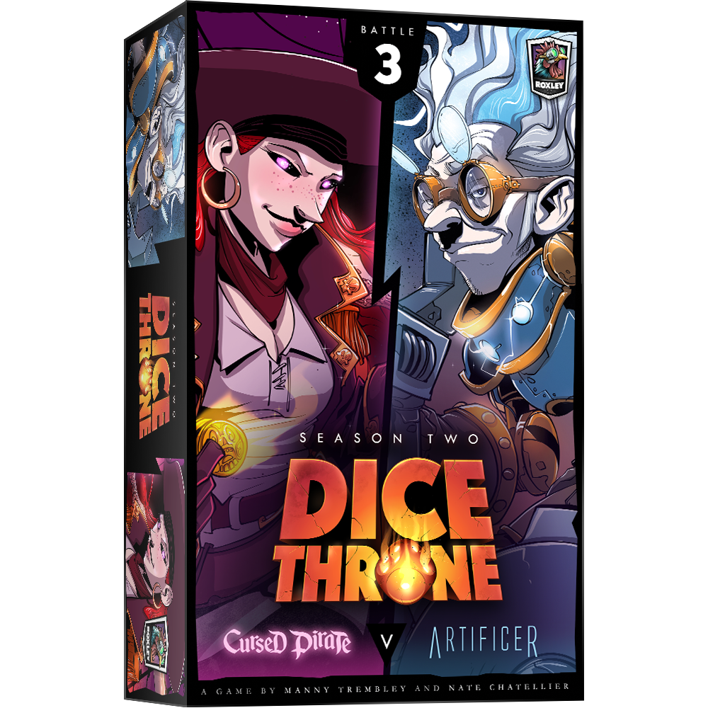 Image of Dice Throne Season 2: Cursed Pirate Vs Artificer (Battle 3)