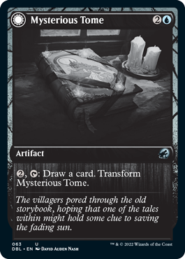 Image of Mysterious Tome // Chilling Chronicle [Innistrad: Double Feature]