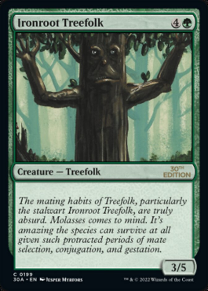 Image of Ironroot Treefolk [30th Anniversary Edition]