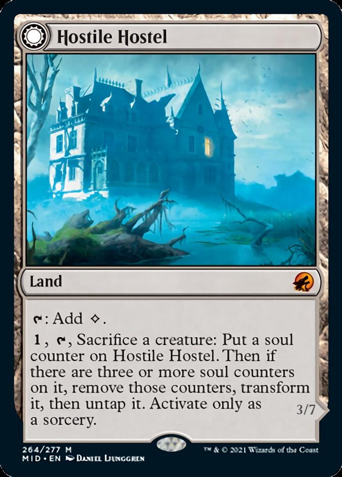 Image of Hostile Hostel // Creeping Inn [Innistrad: Midnight Hunt]
