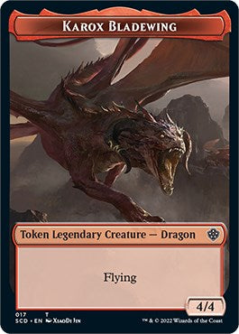 Image of Karox Bladewing // Karox Bladewing Double-Sided Token [Starter Commander Decks]