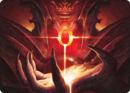 Image of Sol Ring Art Card [The Lord of the Rings: Tales of Middle-earth Art Series]