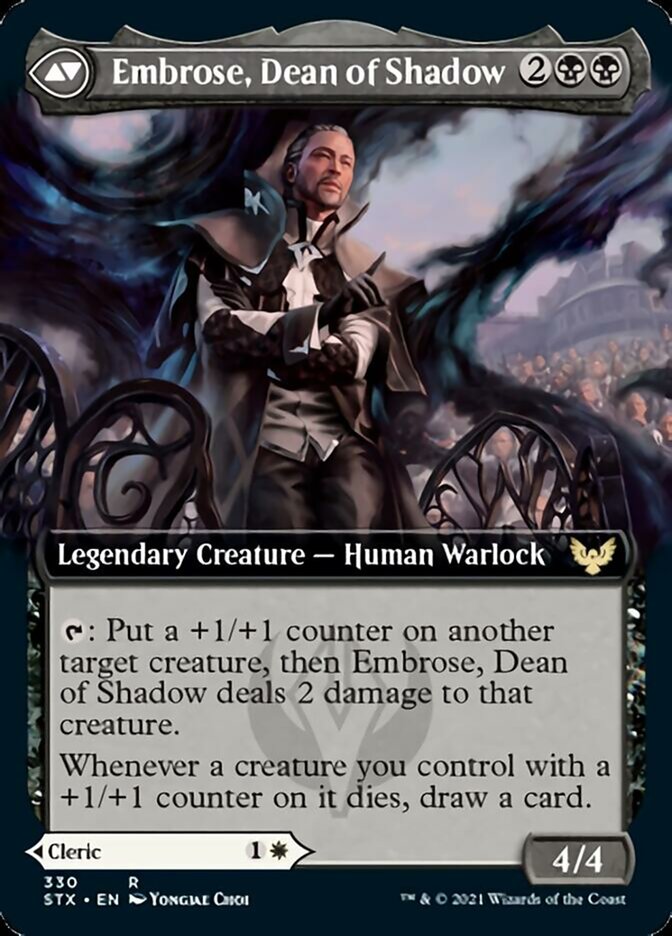 Image of Shaile, Dean of Radiance // Embrose, Dean of Shadow (Extended Art) [Strixhaven: School of Mages]
