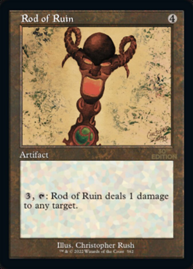 Image of Rod of Ruin (Retro) [30th Anniversary Edition]