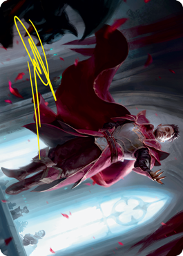Image of Markov Waltzer Art Card (Gold-Stamped Signature) [Innistrad: Crimson Vow Art Series]