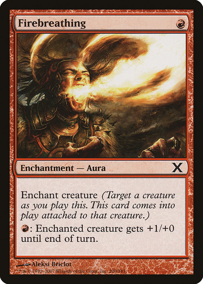 Image of Firebreathing [Tenth Edition]