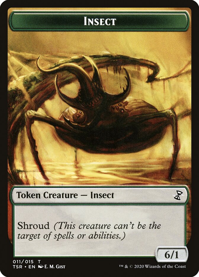 Image of Insect Token [Time Spiral Remastered Tokens]