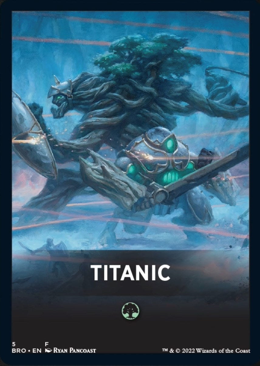 Image of Titanic Theme Card [The Brothers' War Tokens]