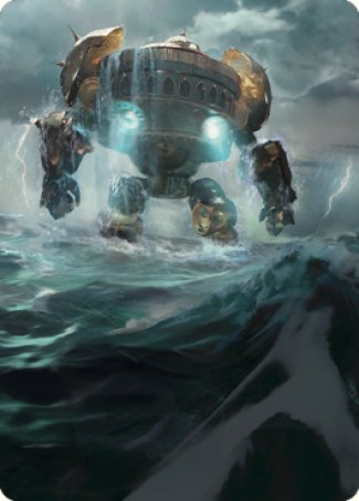Image of Island Art Card [The Brothers' War Art Series]