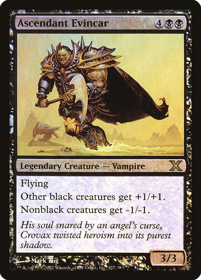 Image of Ascendant Evincar (Premium Foil) [Tenth Edition]