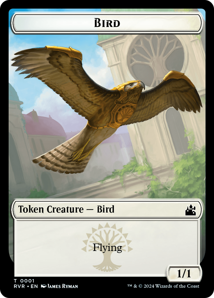 Image of Bird Token [Ravnica Remastered Tokens]
