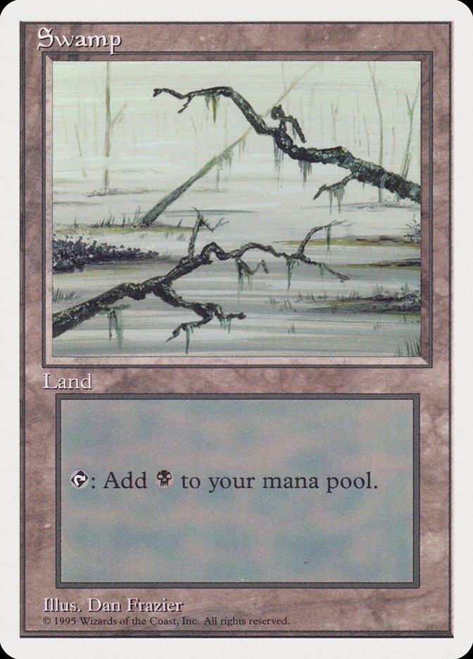 Image of Swamp (Gray Water, Light Fog) [Rivals Quick Start Set]