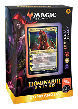 Image of DOMINARIA UNITED LEGENDS' LEGACY Commander Deck