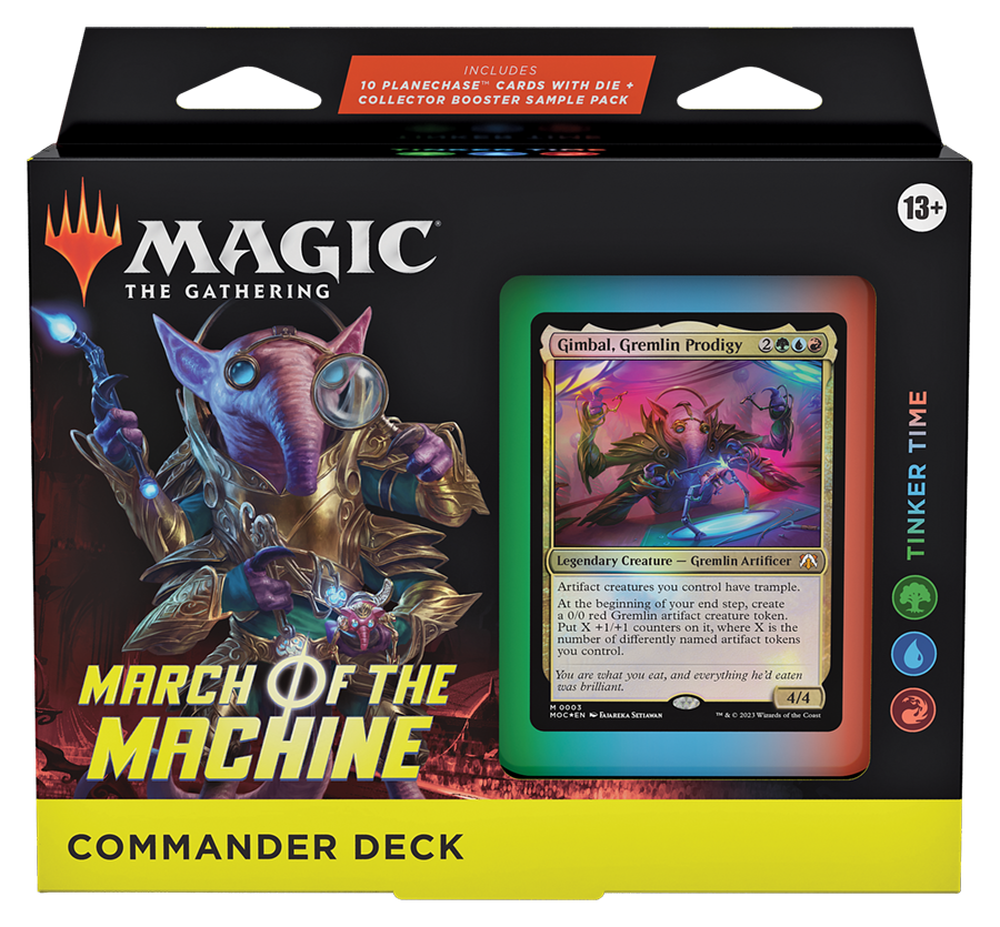 Image of MARCH OF THE MACHINE - COMMANDER DECK