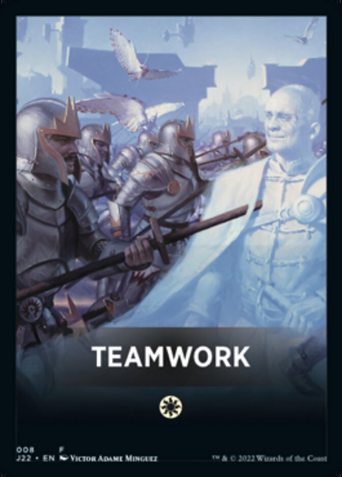 Image of Teamwork Theme Card [Jumpstart 2022 Front Cards]