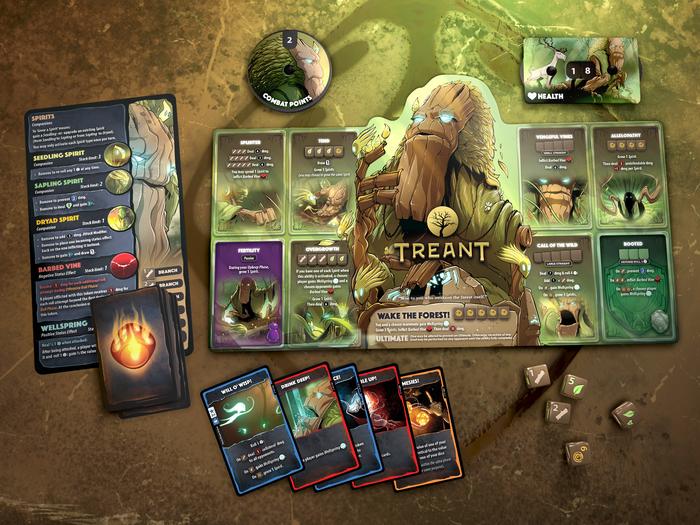 Image of Dice Throne Season 1 Rerolled: Treant Vs Ninja (Battle 4)