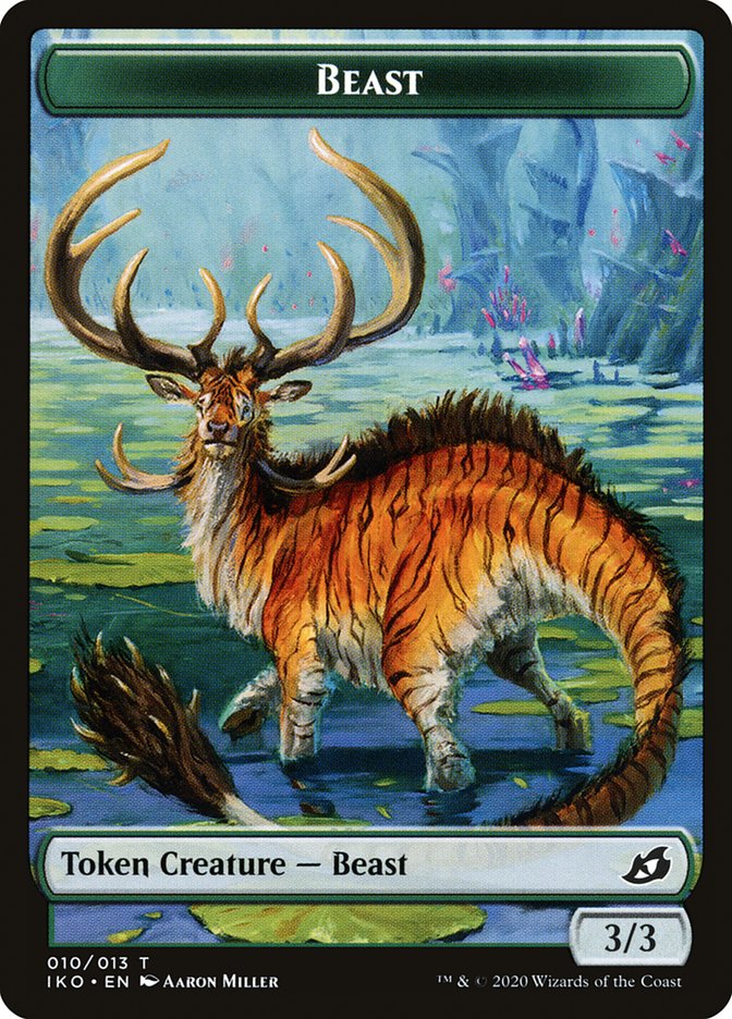 Image of Beast Token [Ikoria: Lair of Behemoths Tokens]