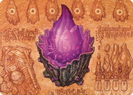 Image of Thorn of Amethyst Art Card [The Brothers' War Art Series]