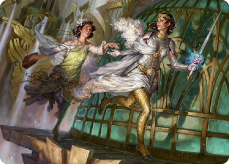 Image of Daring Escape Art Card [Streets of New Capenna Art Series]