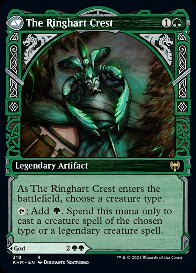 Image of Kolvori, God of Kinship // The Ringhart Crest (Showcase) [Kaldheim]
