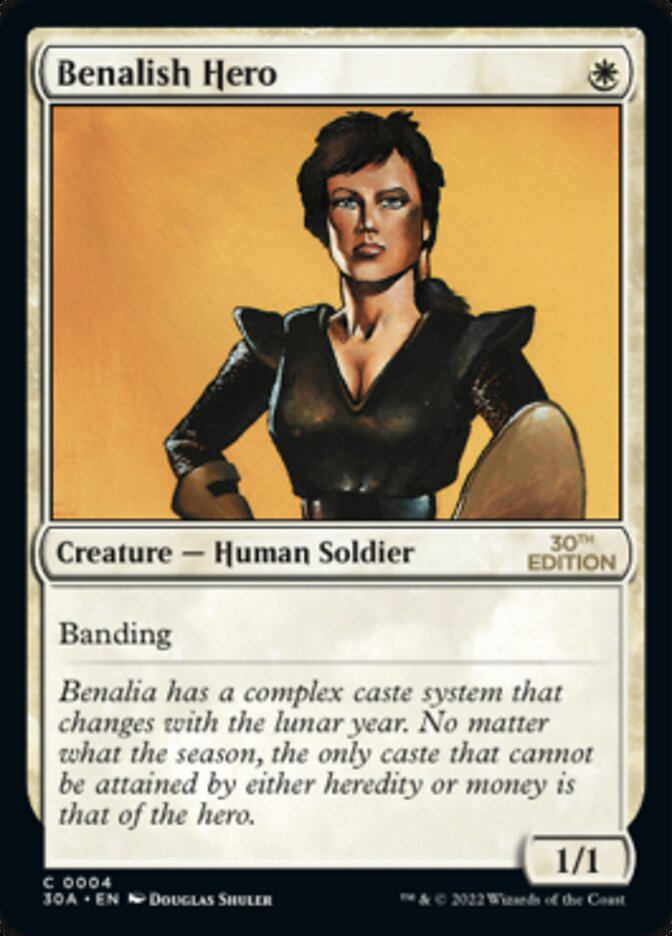 Image of Benalish Hero [30th Anniversary Edition]