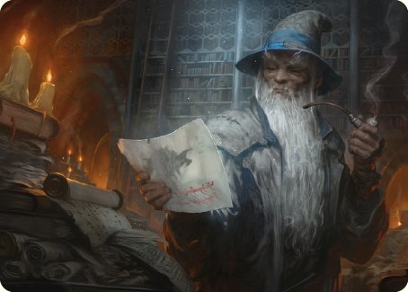 Image of Learn from the Past Art Card [The Lord of the Rings: Tales of Middle-earth Art Series]