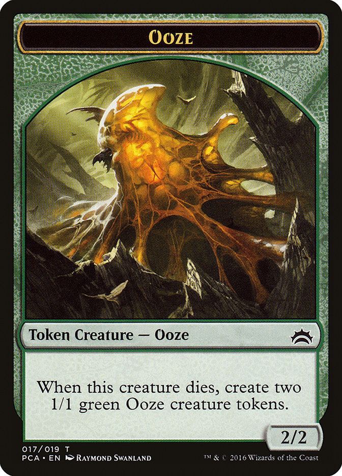 Image of Ooze Token (017/019) [Planechase Anthology Tokens]