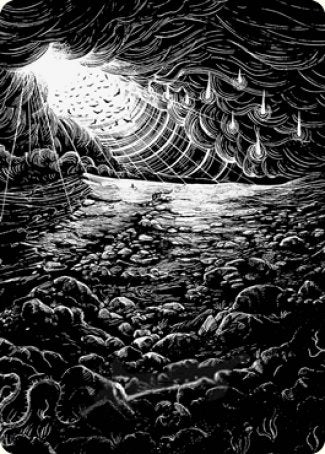 Image of Plains 2 Art Card [Innistrad: Crimson Vow Art Series]