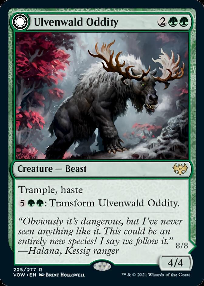 Image of Ulvenwald Oddity // Ulvenwald Behemoth [Innistrad: Crimson Vow]