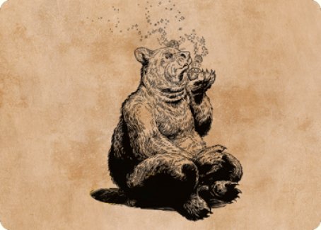 Image of Wilson, Refined Grizzly Art Card [Commander Legends: Battle for Baldur's Gate Art Series]