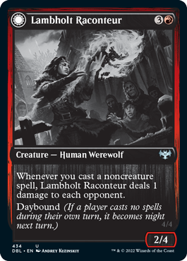 Image of Lambholt Raconteur // Lambholt Ravager [Innistrad: Double Feature]