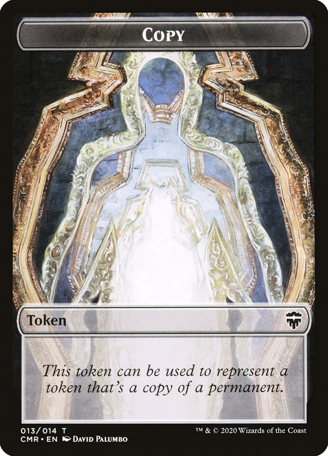 Image of Copy (013) // Spirit Double-Sided Token [Commander Legends Tokens]