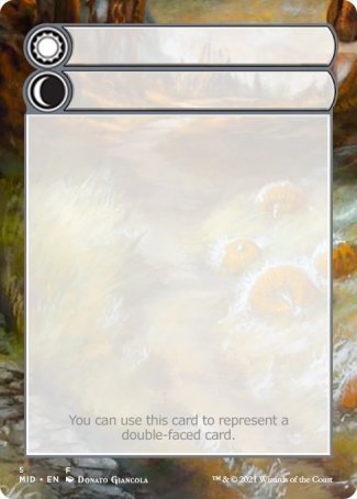 Image of Helper Card (5/9) [Innistrad: Midnight Hunt Tokens]