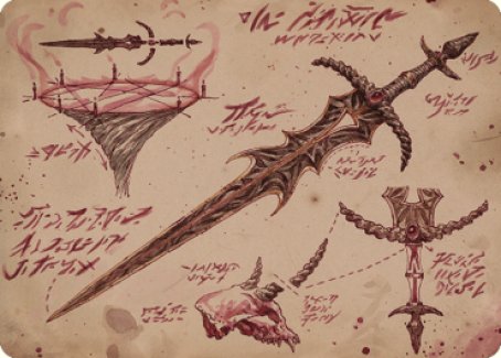 Image of Blackblade Reforged Art Card [The Brothers' War Art Series]